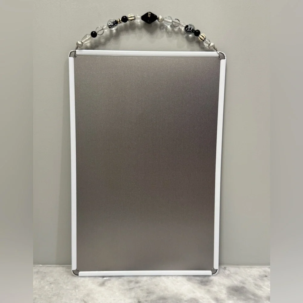 New The Smiths Band 80s Inspired Metal Wall Sign w/ Beaded Hanger - 8” x 12”